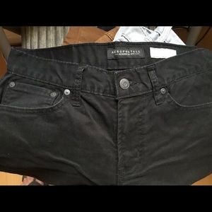Aeropostale skinny black jeans 30x32